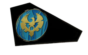 Cygnar | Storm Legion | Warmachine | Metal Combat Gauge | Baron Coin™ Compatible