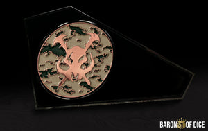 Metal Combat Gauge | Baron Coin™ Compatible | Warmachine: Thornfall Alliance