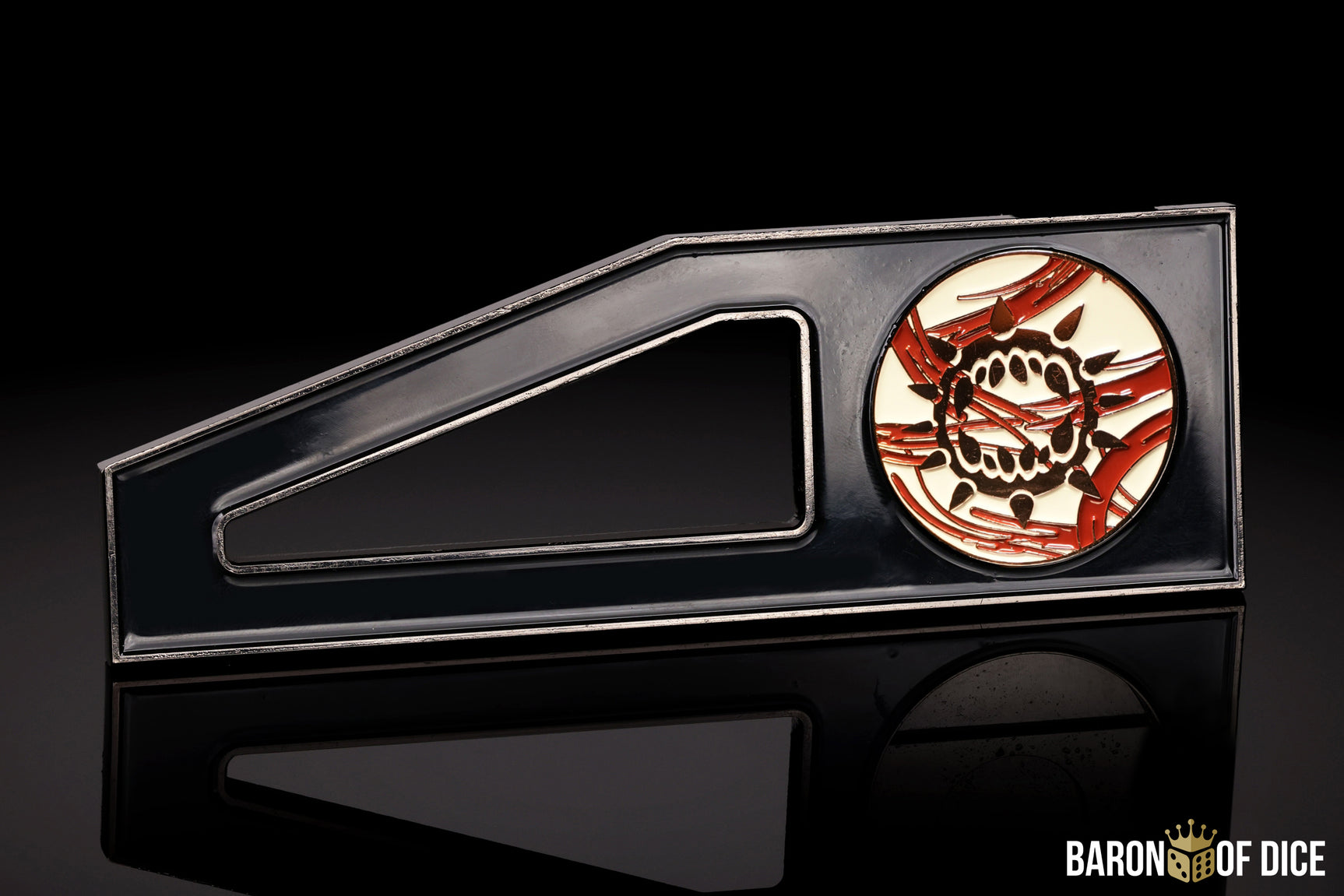 Metal Combat Gauge | Baron Coin™ Compatible | Carnage | White