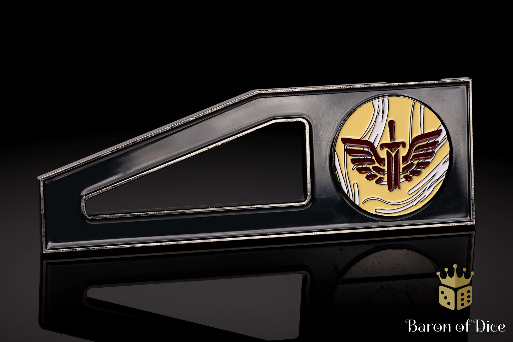 Metal Combat Gauge | Baron Coin™ Compatible | Broken Angels