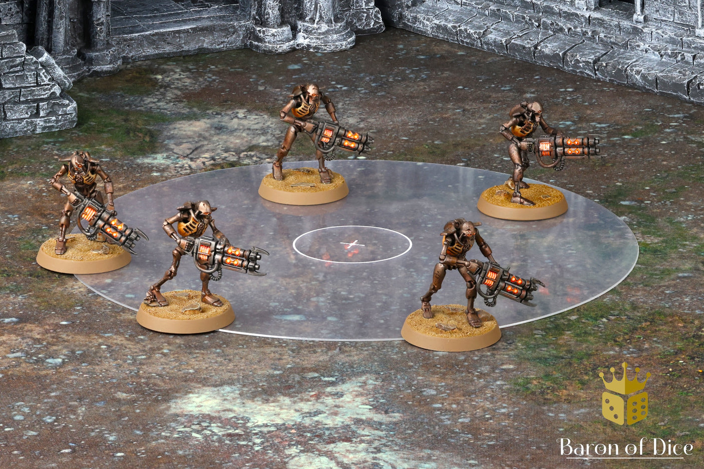 Objective Markers - 40k and AOS Compatible (Set of 6)