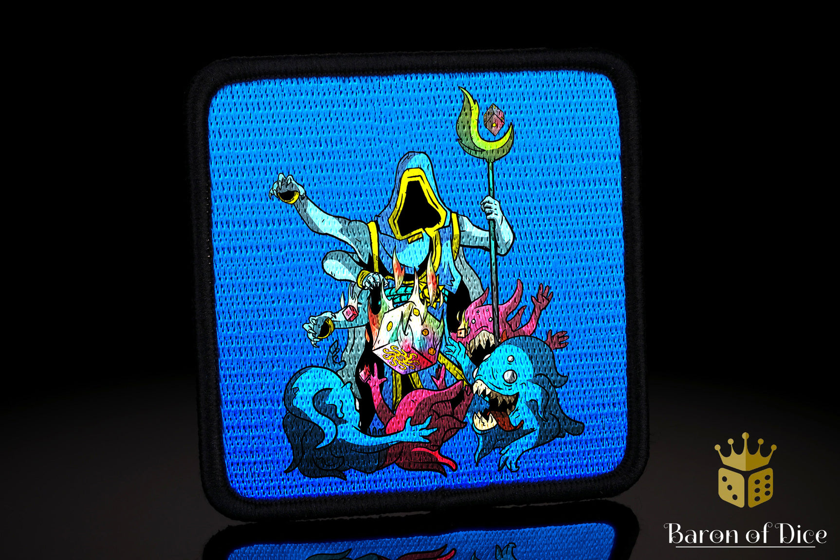 Baron's Dice Bag | Decide Your Fate Velcro Patch