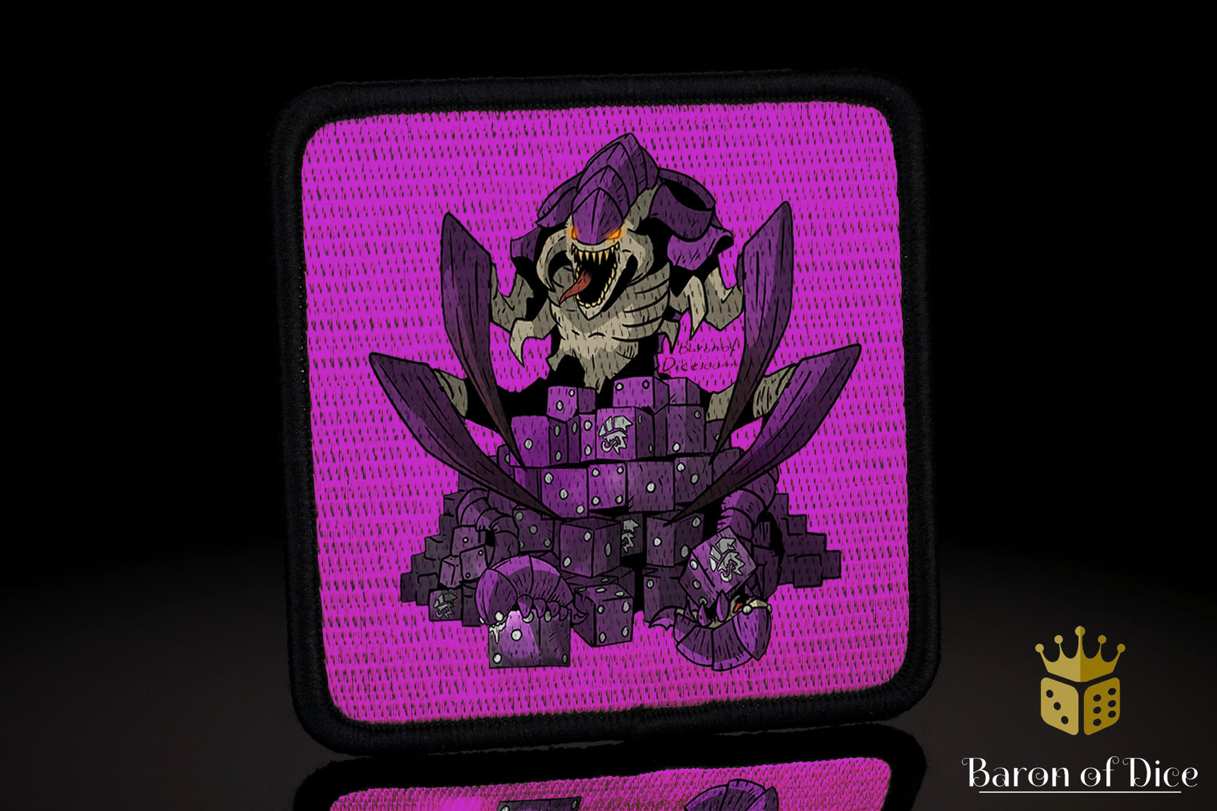 Baron's Dice Bag | Space Bug Velcro Patch