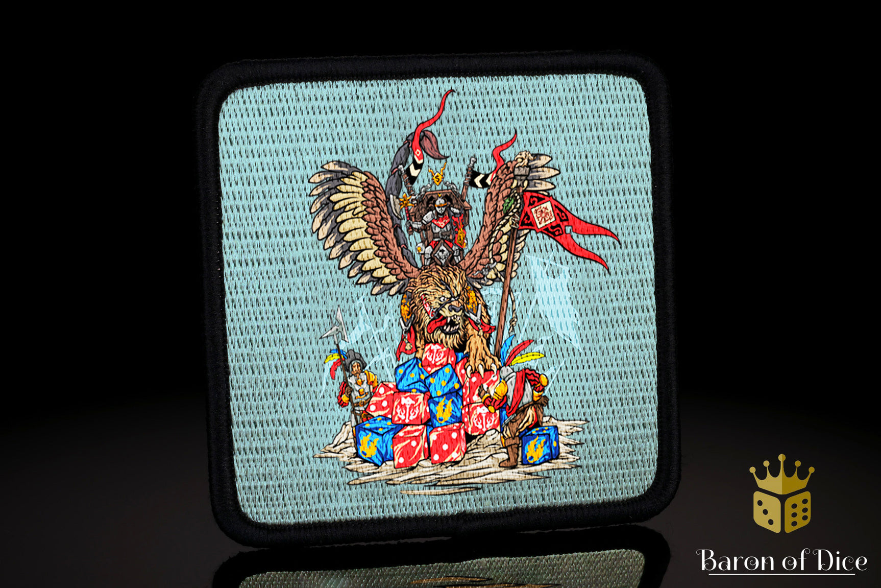 Baron's Dice Bag | Hippogryph Knight Velcro Patch
