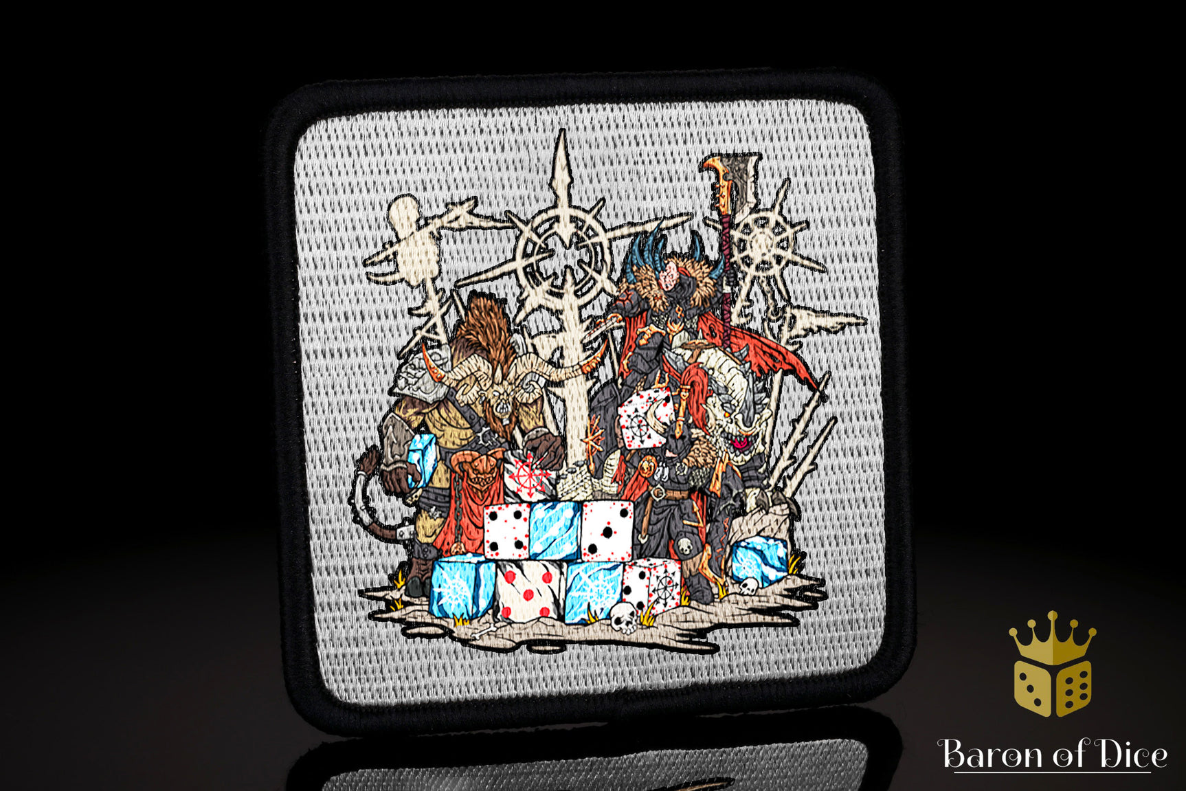 Baron's Dice Bag | Chaos Consumed Velcro Patch