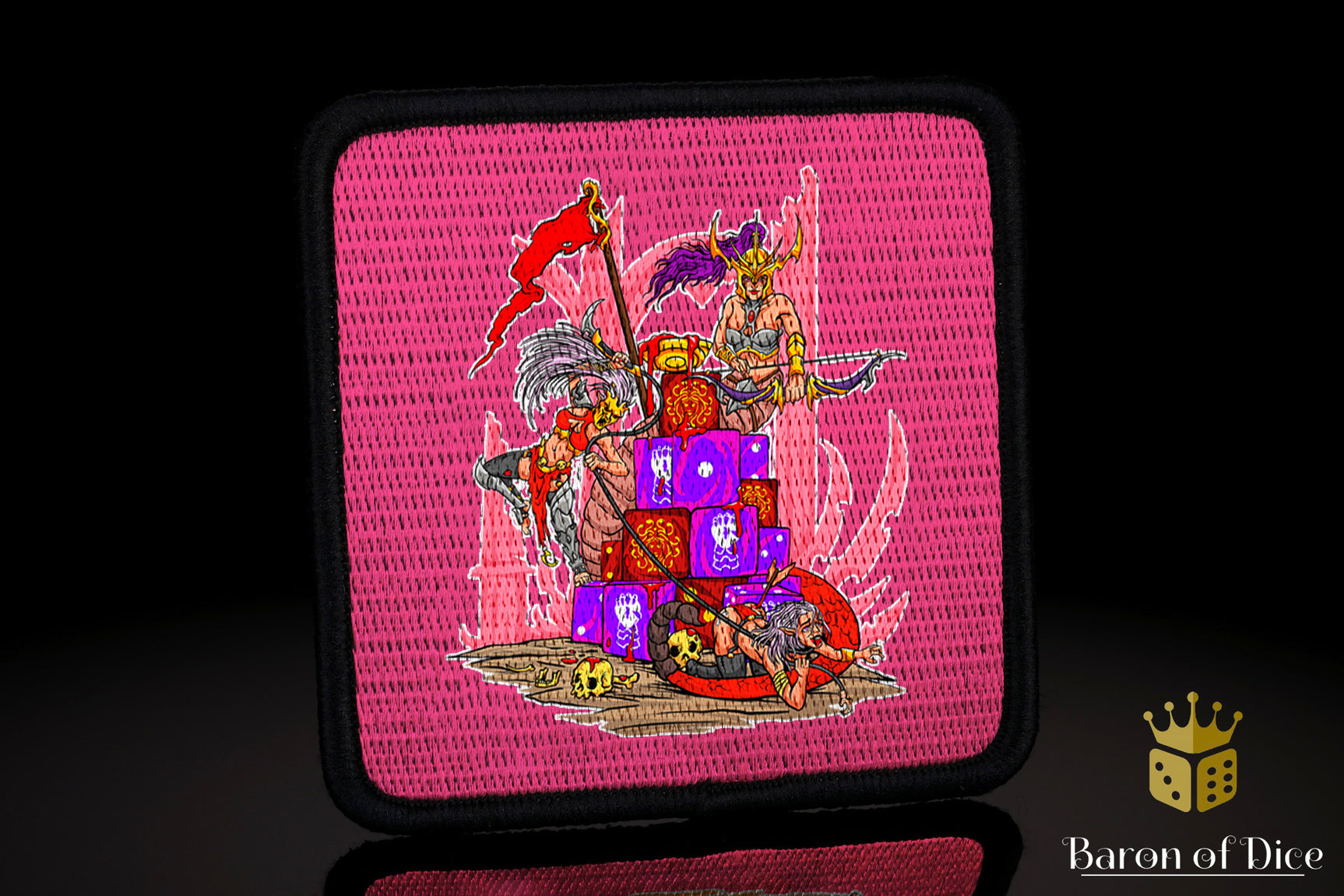 Baron's Dice Bag | Witch Elves Velcro Patch