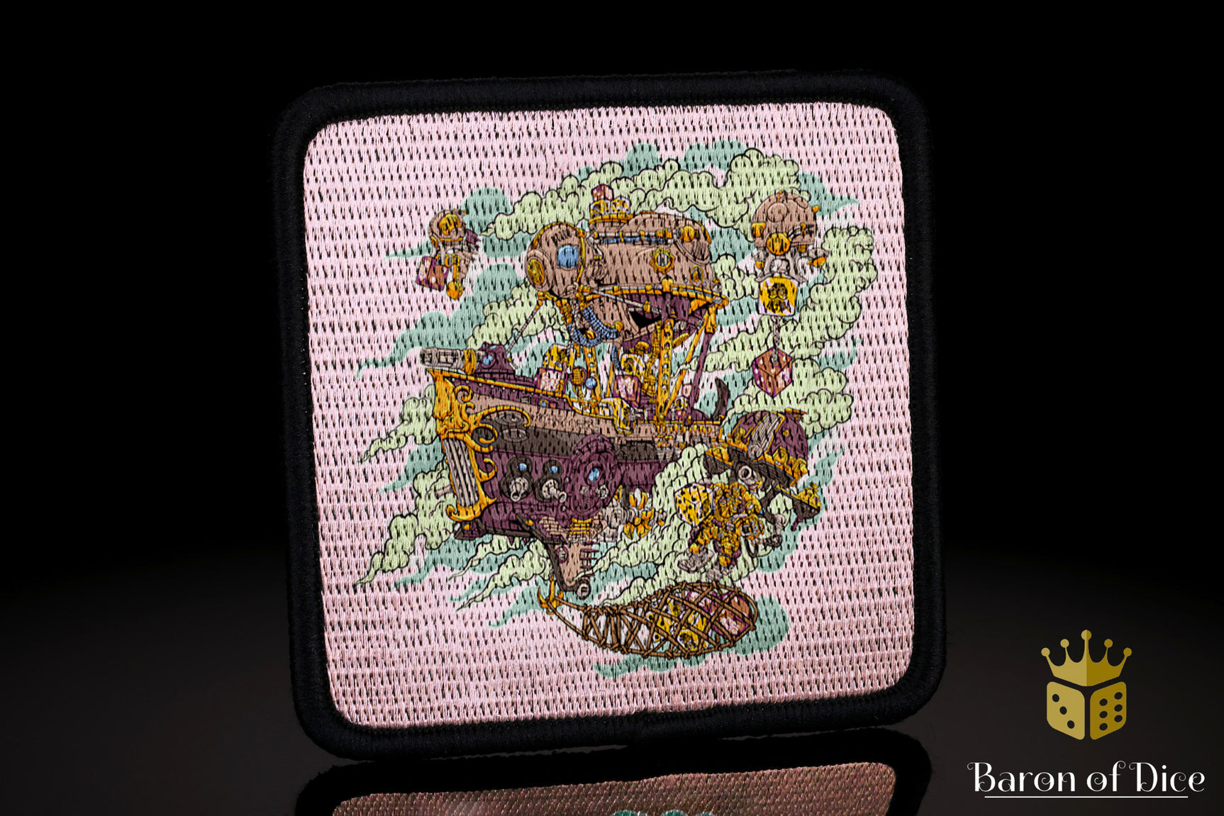 Baron's Dice Bag | Sky Dwarves Velcro Patch