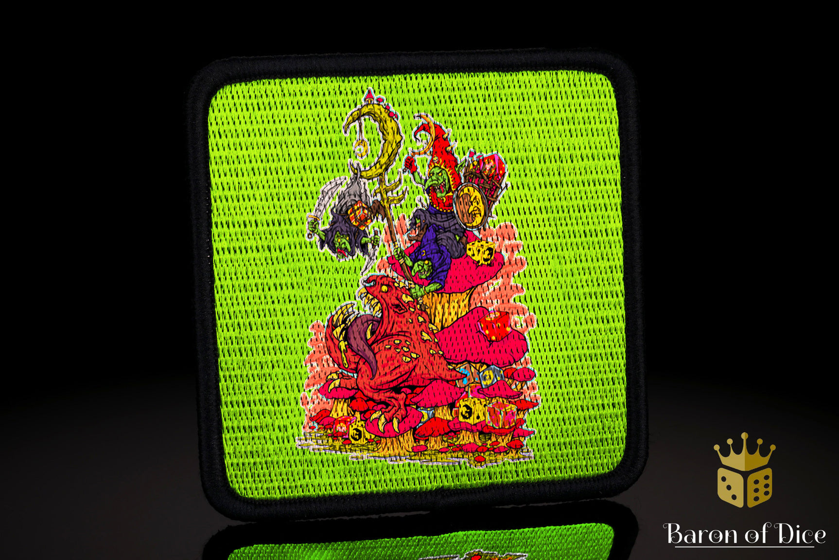 Baron's Dice Bag | Goblins Velcro Patch
