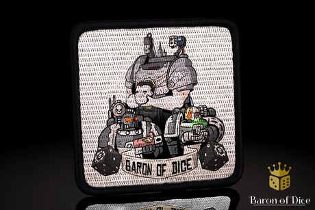 Baron's Dice Bag | Man & Machine Velcro Patch