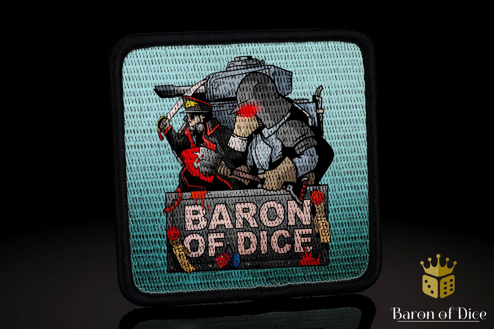 Baron's Dice Bag | Shovels of War Velcro Patch
