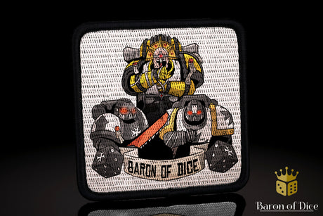 Baron's Dice Bag | Knights Templar Velcro Patch