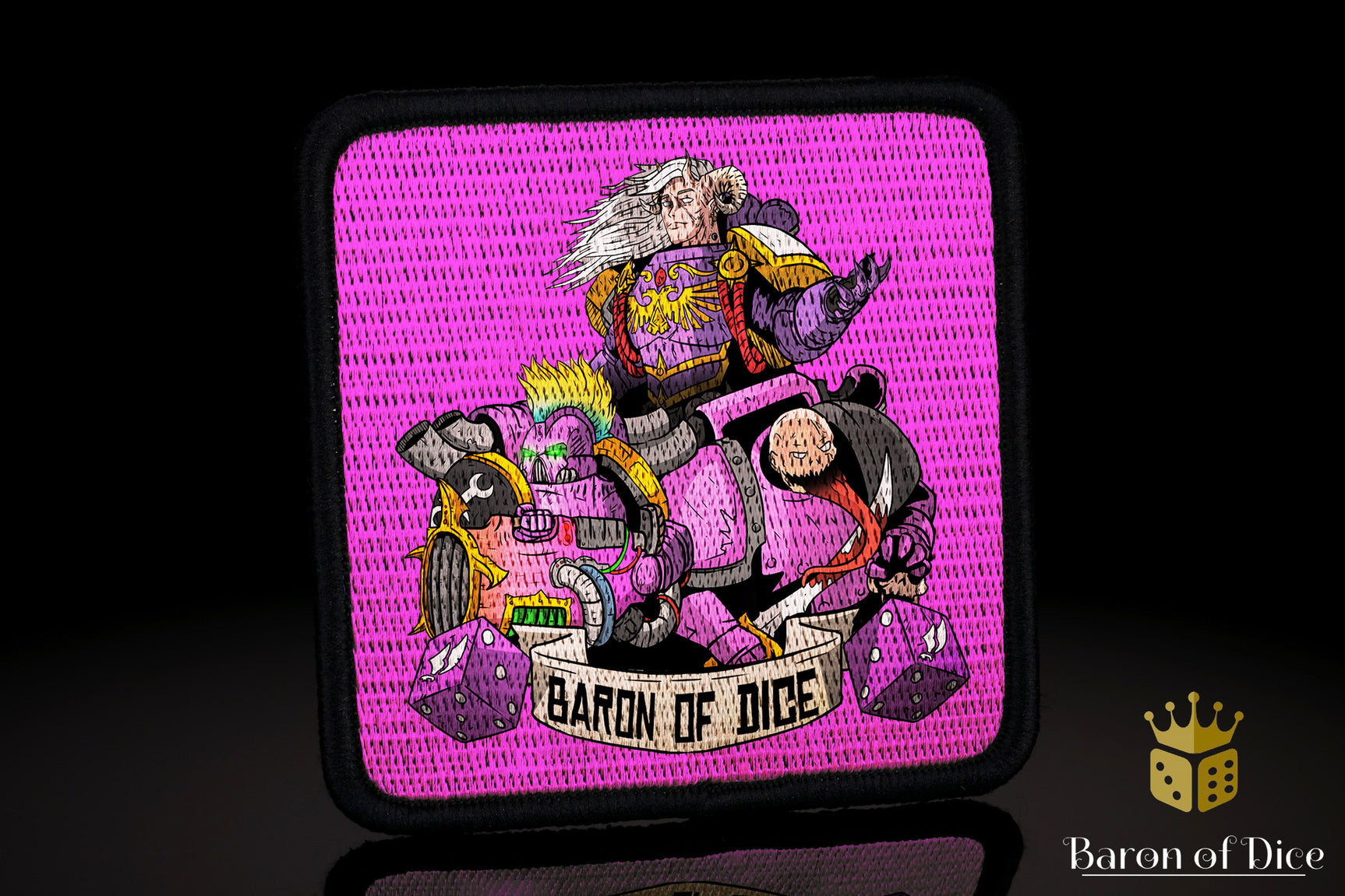 Baron's Dice Bag | Children Of Profligacy Velcro Patch