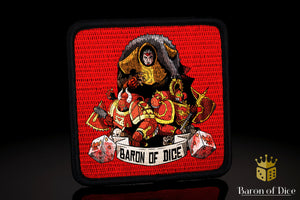 Baron's Dice Bag | Carnage Velcro Patch