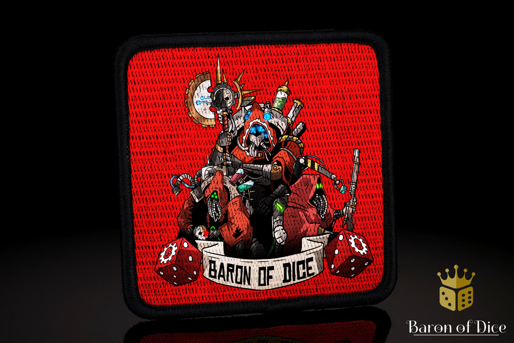Baron's Dice Bag | Machine Velcro Patch