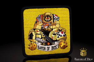 Baron's Dice Bag | Bleeding Heart Velcro Patch