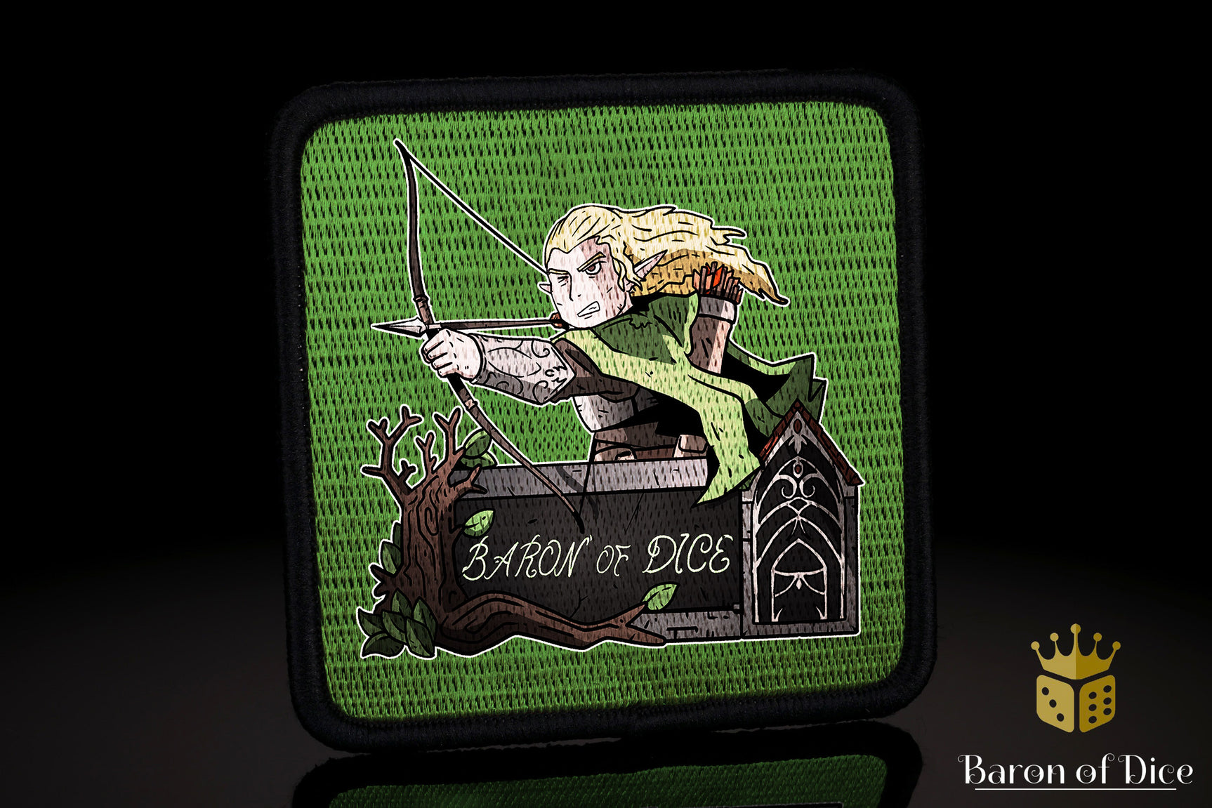 Baron's Dice Bag | Sole Ring | Elves Velcro Patch