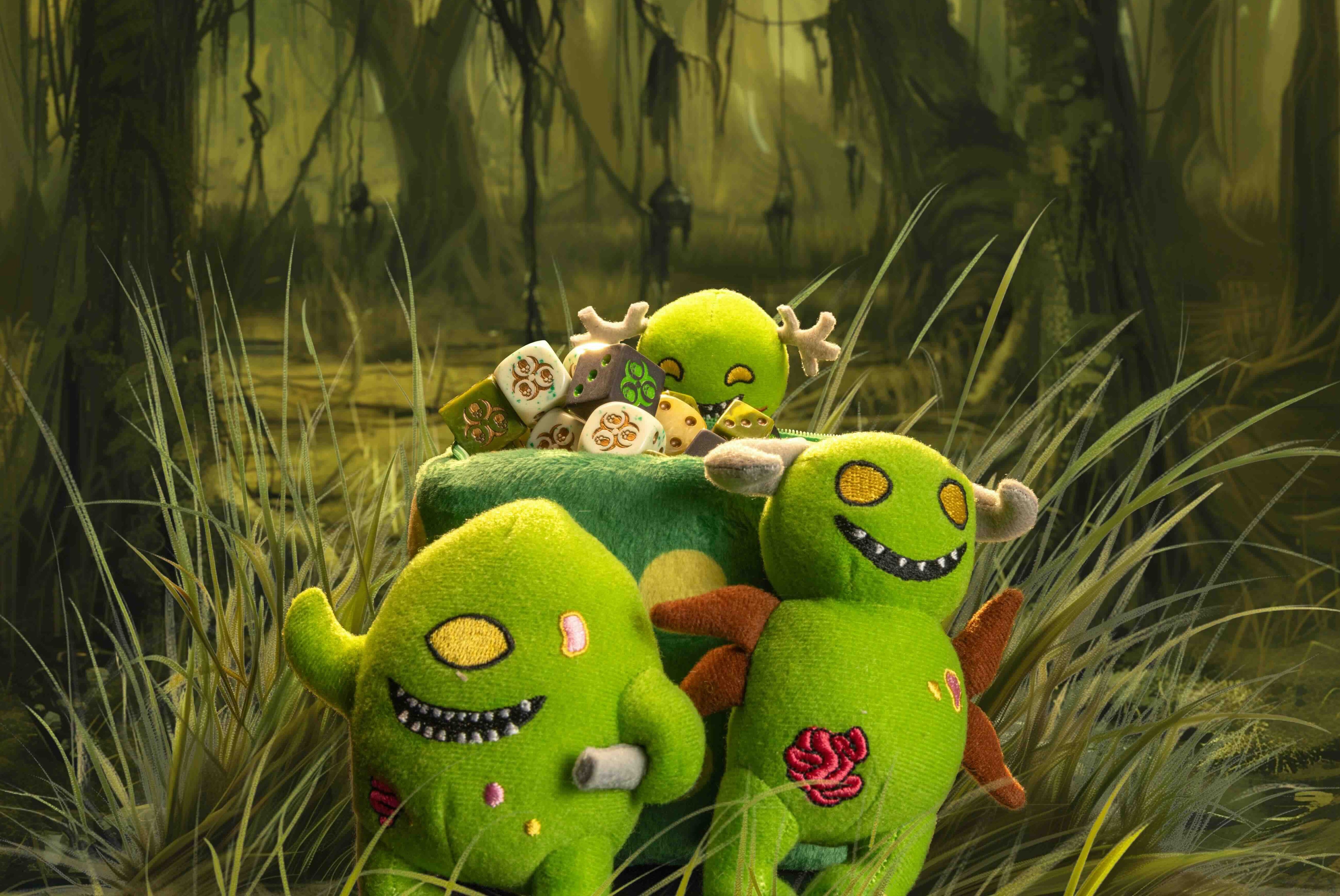 Plushie Dice Bags | Baron of Dice | The Diseased