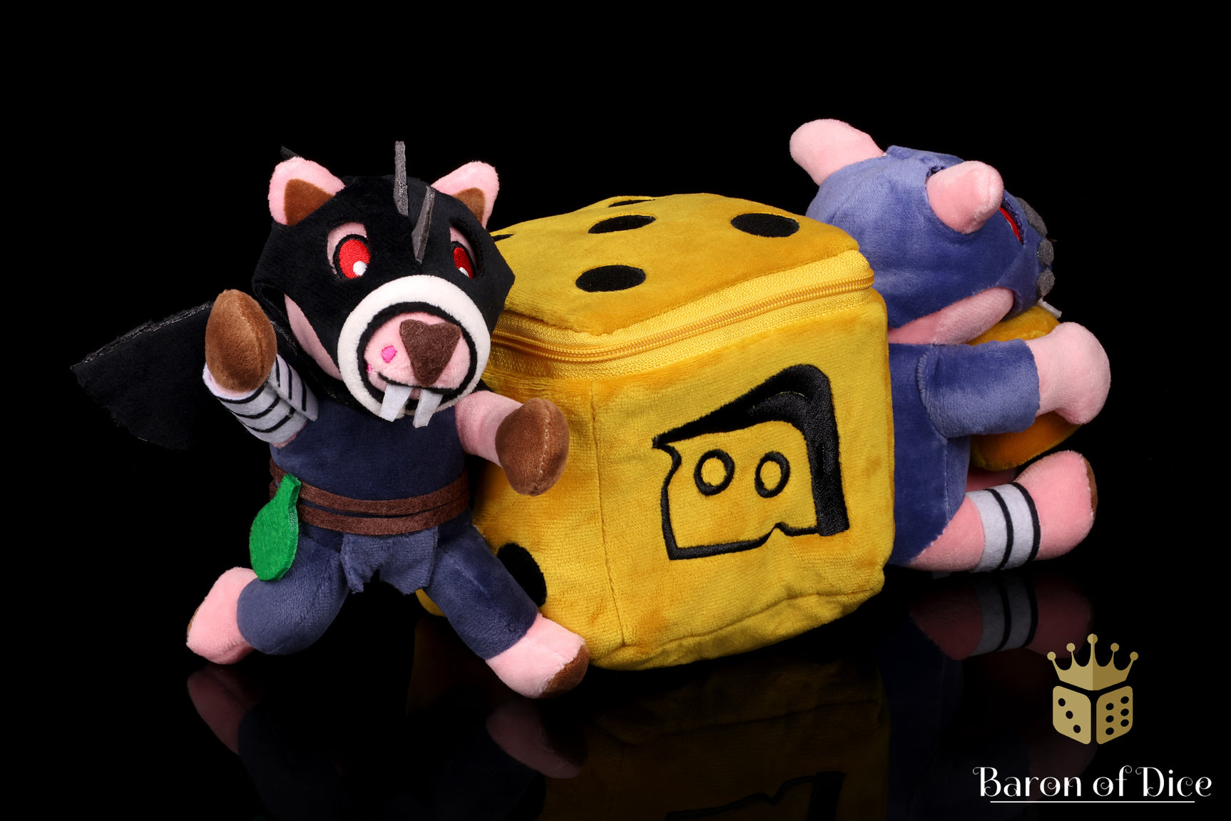 Cheese Thieves | Plushie Dice Bag