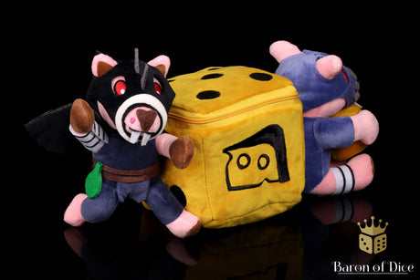 Cheese Thieves | Plushie Dice Bag