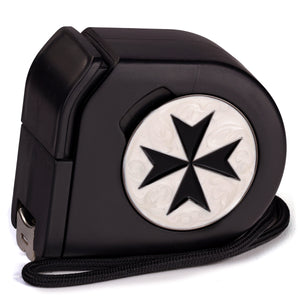 Wargaming Tape Measure | Baron's Coin™ Compatible | Templar Cross