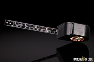 Wargaming Tape Measure | Baron's Coin™ Compatible | Carnage | White