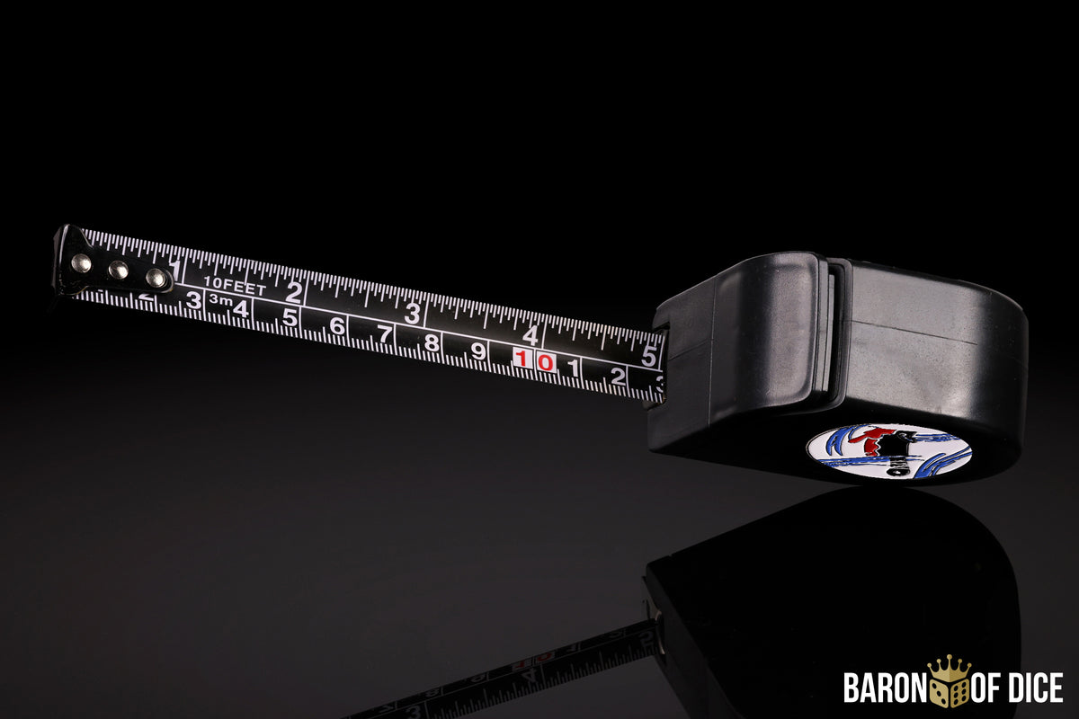 Ice Cleaver | Wargaming Tape Measure | Baron's Coin™ Compatible