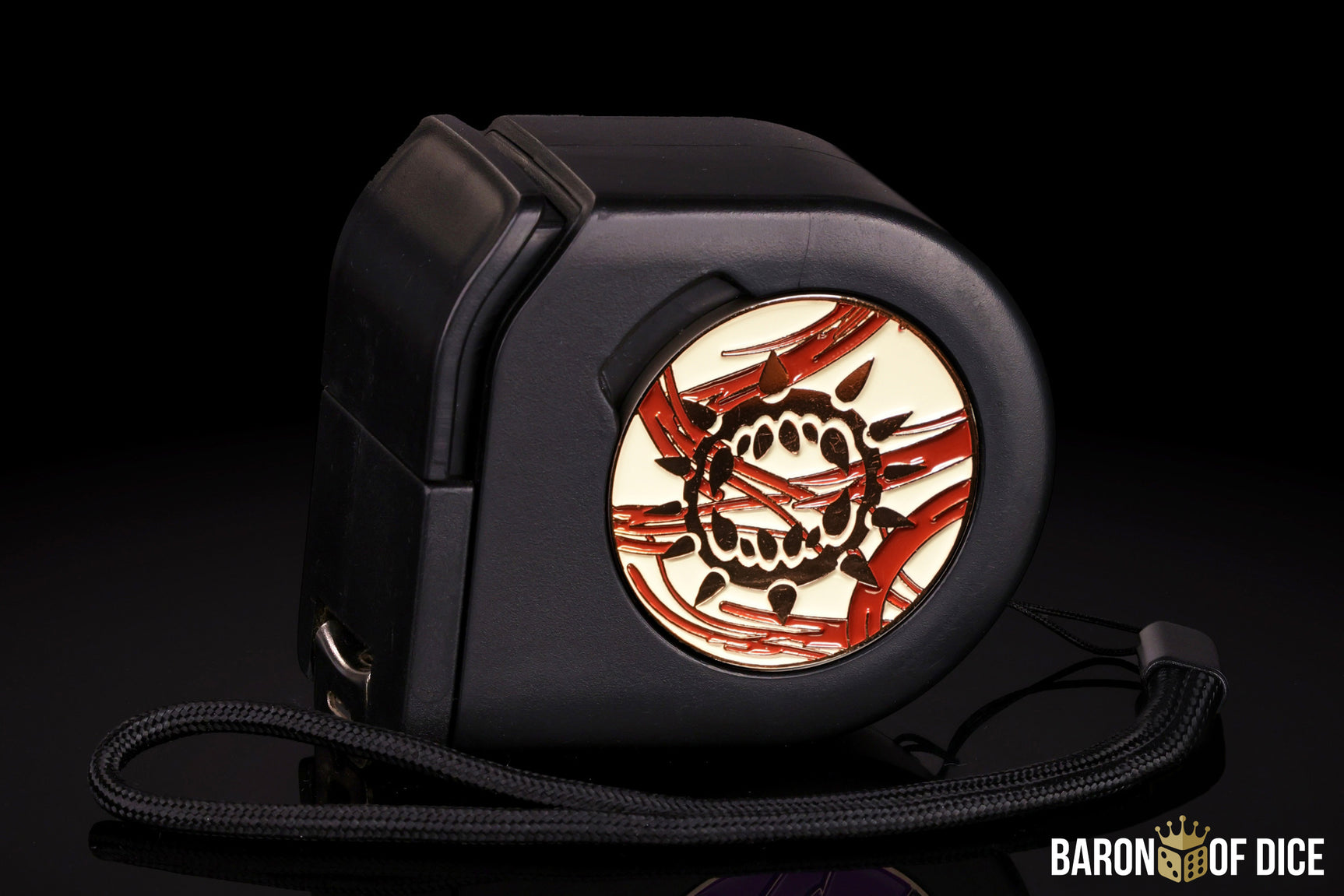 Wargaming Tape Measure | Baron's Coin™ Compatible | Carnage | White