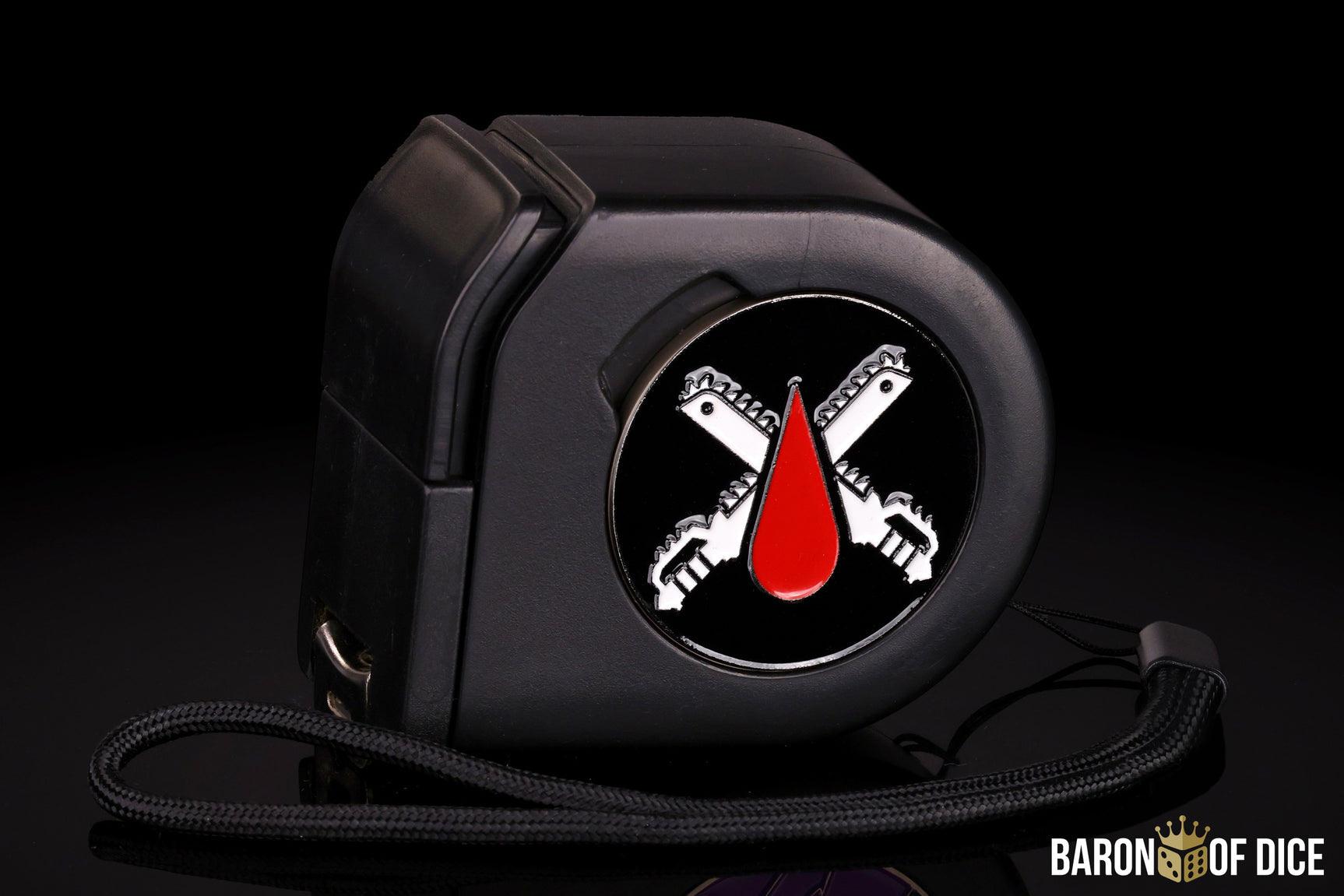 Wargaming Tape Measure | Baron's Coin™ Compatible | Chain Blades