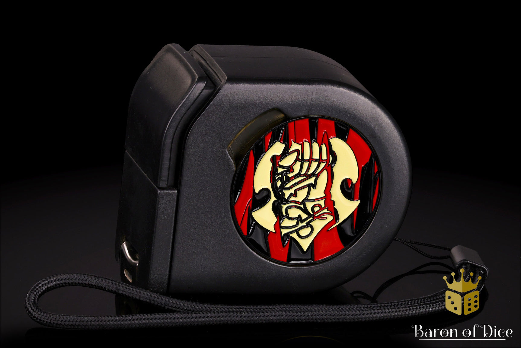 Wargaming Tape Measure | Baron's Coin™ Compatible | Warmachine: Khador | Old Umbrey