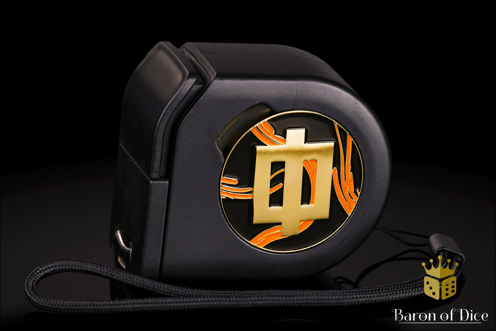 Wargaming Tape Measure | Baron's Coin™ Compatible | Lava Rune - BACKORDER - Ships in Late March