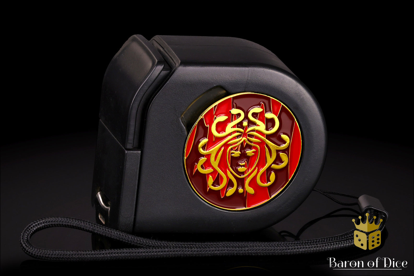 Wargaming Tape Measure | Baron's Coin™ Compatible | Medusa - BACKORDER - Ships in Late March