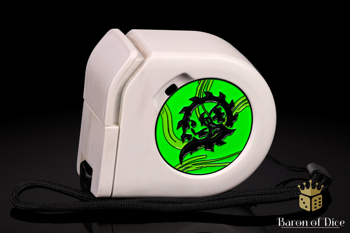 Cryx Necrofactorium | Wargaming Tape Measure | Warmachine | Baron Coin™ Compatible