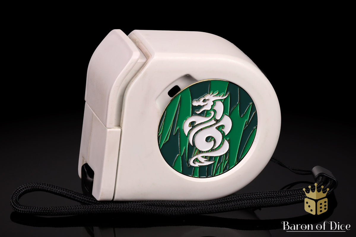 Jade Dragon | Wargaming Tape Measure | Baron's Coin™ Compatible