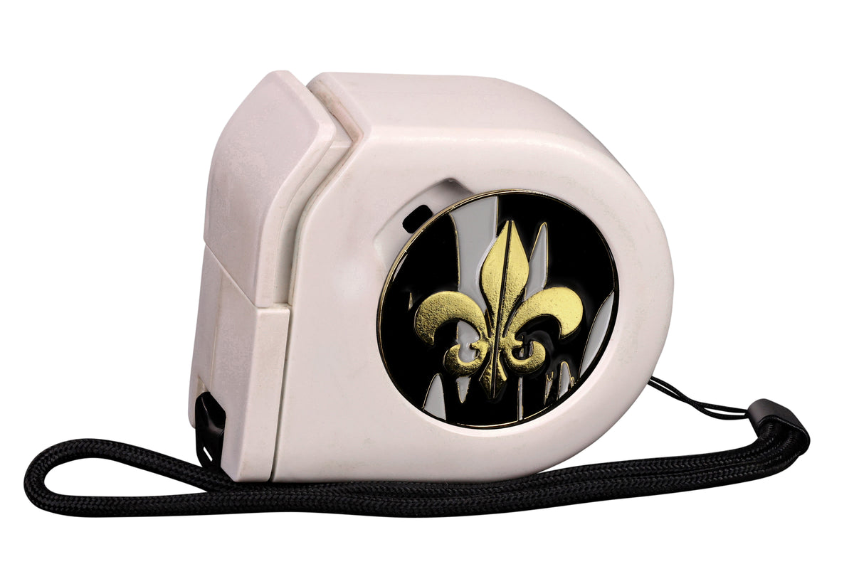 Fleur De Lis | Heritage | Wargaming Tape Measure | Baron's Coin™ Compatible