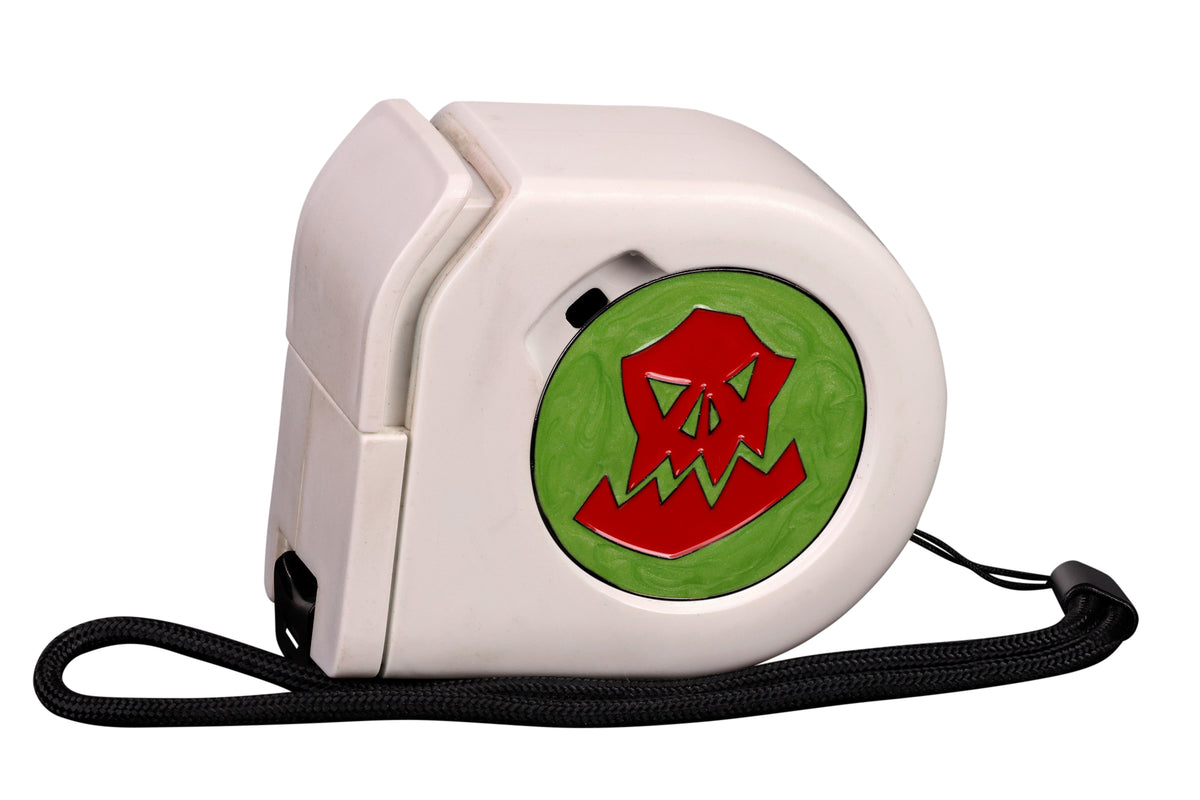 Orc | Red | Wargaming Tape Measure | Baron's Coin™ Compatible