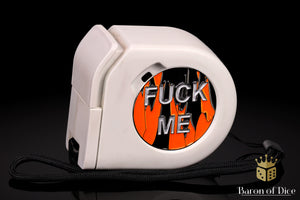 F**k Me | Silver | Wargaming Tape Measure | Baron's Coin™ Compatible