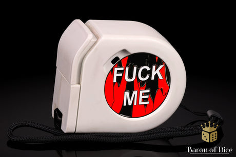 F**k Me | Red | Wargaming Tape Measure | Baron's Coin™ Compatible