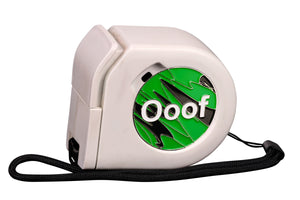 Ooof | Green | Wargaming Tape Measure | Baron's Coin™ Compatible