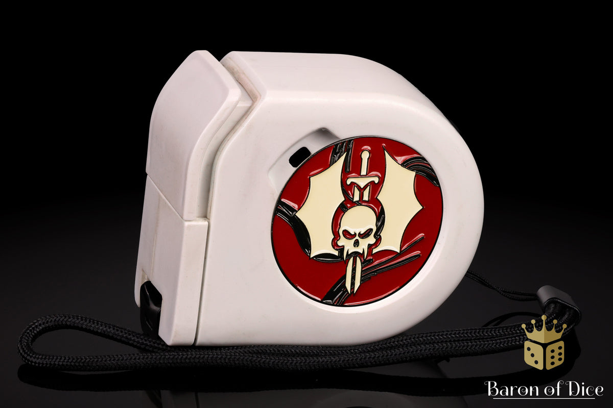 Cursed Vampire | Wargaming Tape Measure | Baron's Coin™ Compatible