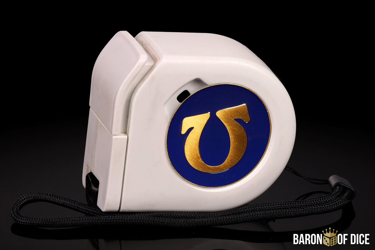 Omega | Gold | Wargaming Tape Measure | Baron's Coin™ Compatible