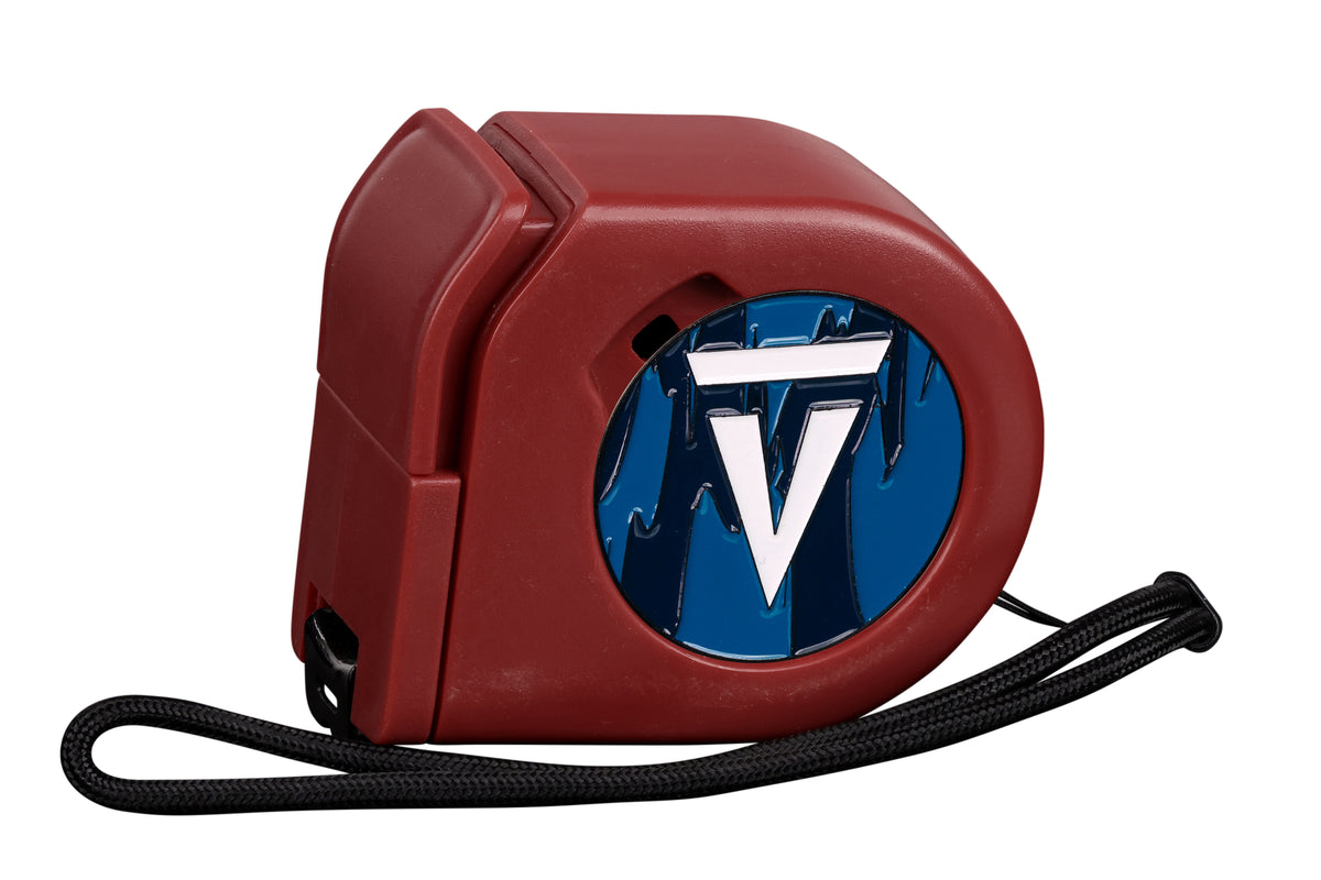 Vanguard Tactics | Dark Blue | Wargaming Tape Measure | Baron's Coin™ Compatible