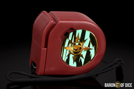 Eye of Chaos | Aquamarine | Wargaming Tape Measure | Baron's Coin™ Compatible