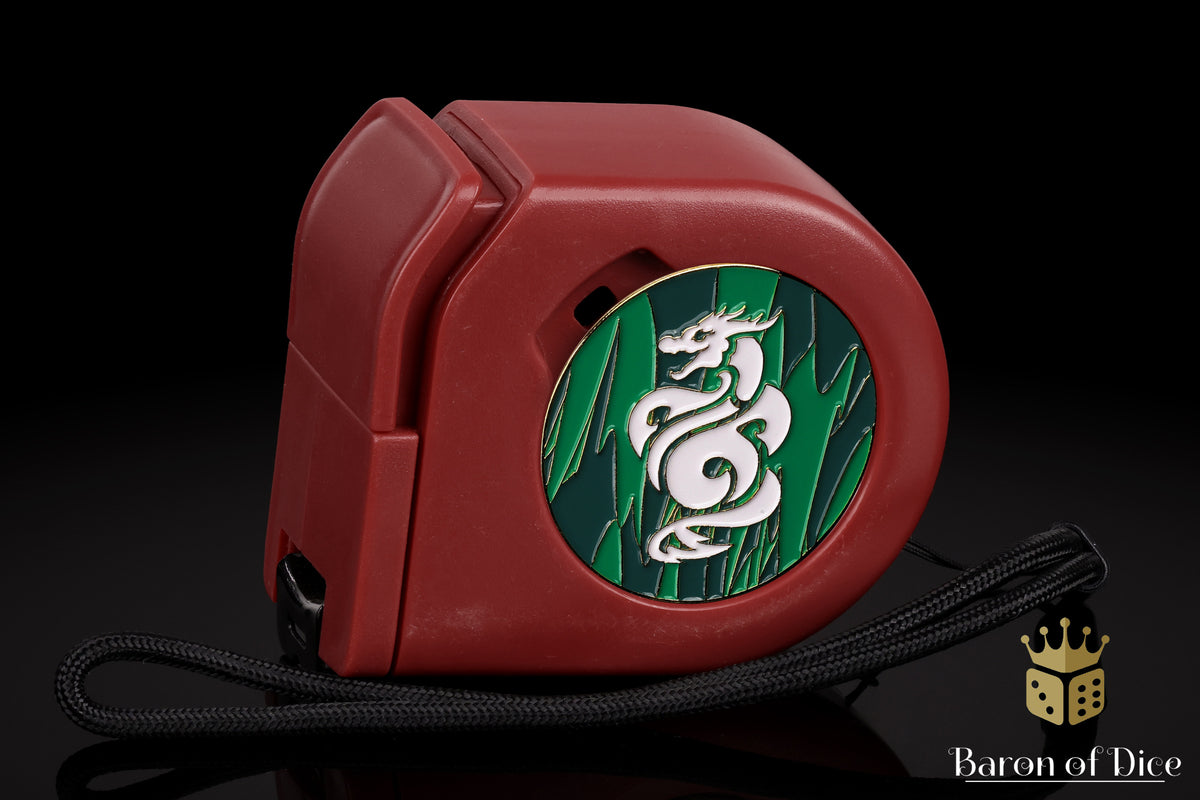 Jade Dragon | Wargaming Tape Measure | Baron's Coin™ Compatible