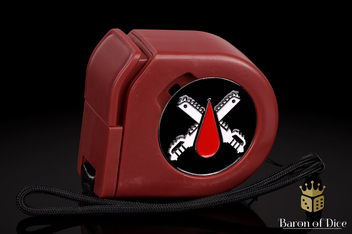 Chain Blades | Wargaming Tape Measure | Baron's Coin™ Compatible