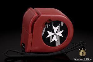 Knights Templar | Black | Wargaming Tape Measure | Baron's Coin™ Compatible