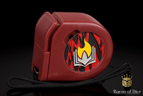 Scorched Book | Wargaming Tape Measure | Baron's Coin™ Compatible