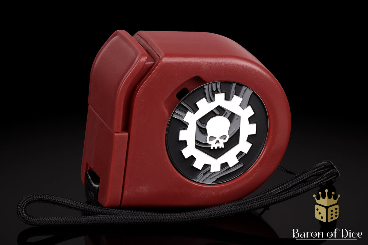 Iron Cog | Wargaming Tape Measure | Baron's Coin™ Compatible