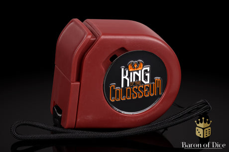 King of the Colosseum | Wargaming Tape Measure | Baron's Coin™ Compatible