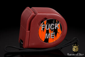 F**k Me | Silver | Wargaming Tape Measure | Baron's Coin™ Compatible