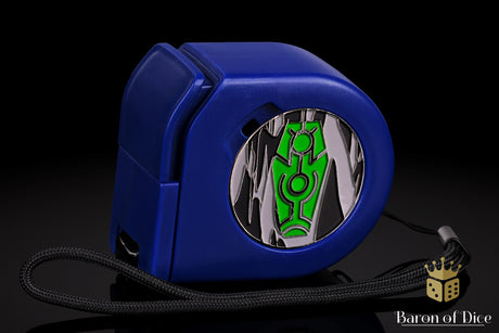 Green Coffin | Wargaming Tape Measure | Baron's Coin™ Compatible
